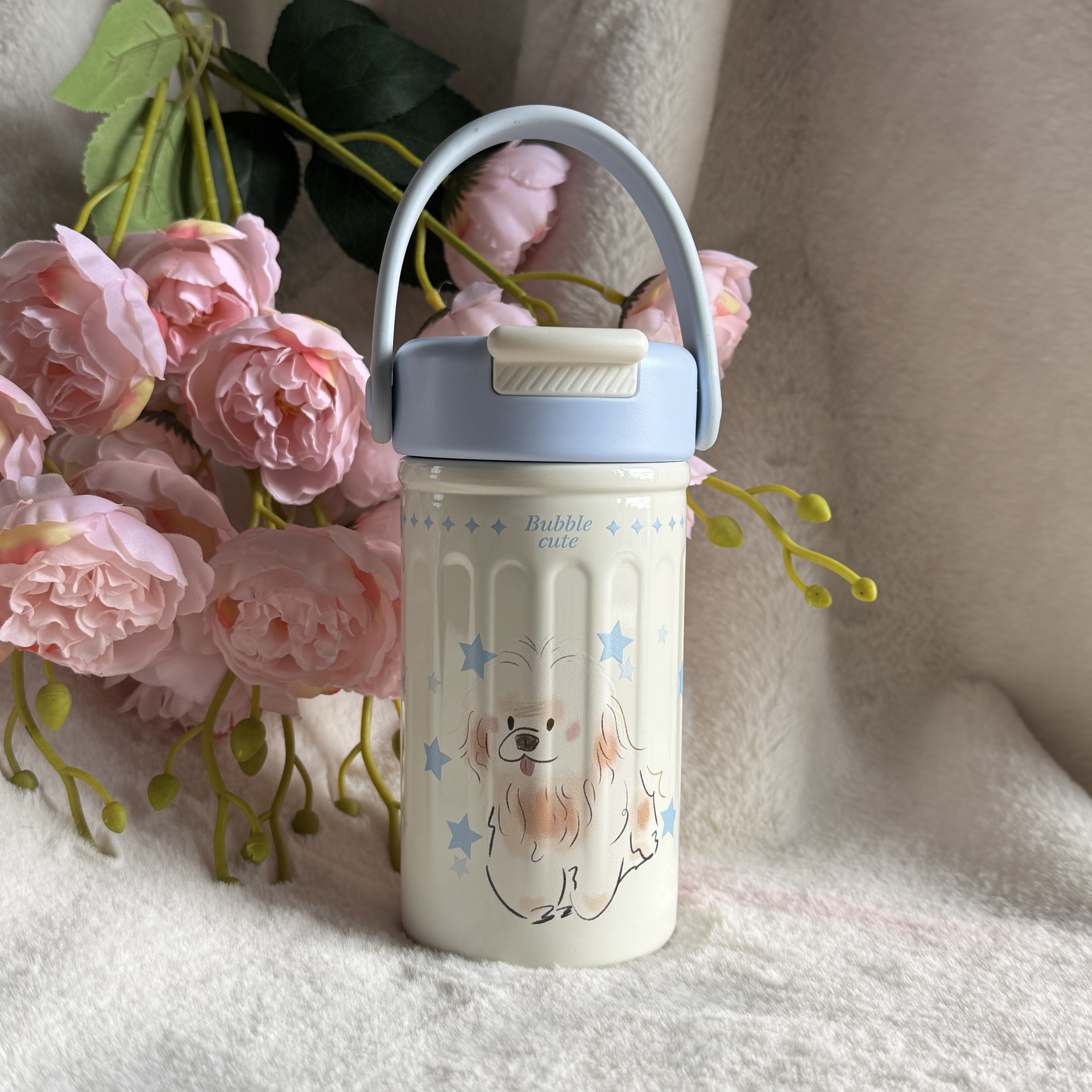 Water Bottle- Blue (380 ml)